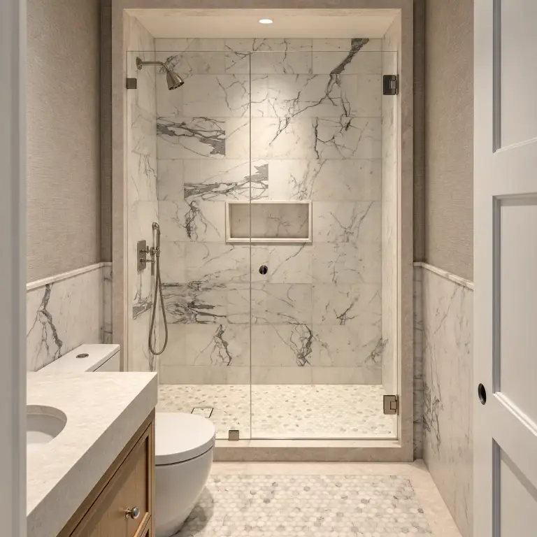 Interior detail at BH Condo